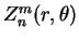 $Z_n^m(r,\theta)$