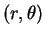 $(r,\theta)$