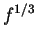 $f^{1/6}$