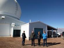 SOAR External Review Committee at the telescope